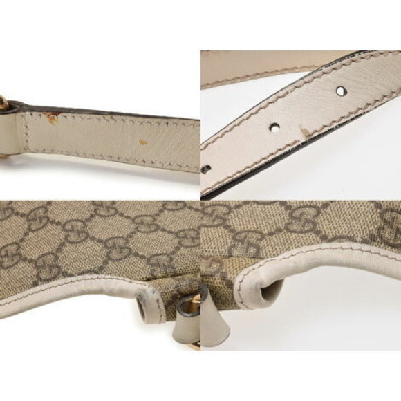 Gucci GG Plus Shoulder Bag Beige - Picture 8 of 12